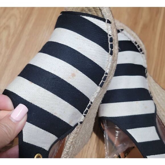 CELINE- Sandals - Stripes Wedge 6 - Picture 7 of 11